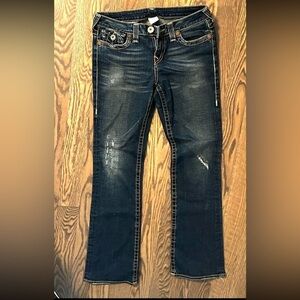 True religion cut up vintage jeans